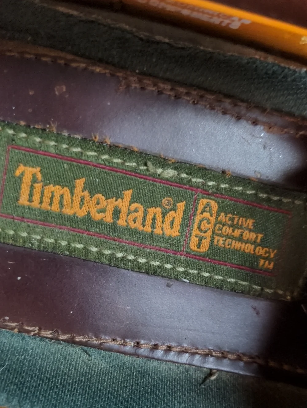 Timberland brown leather